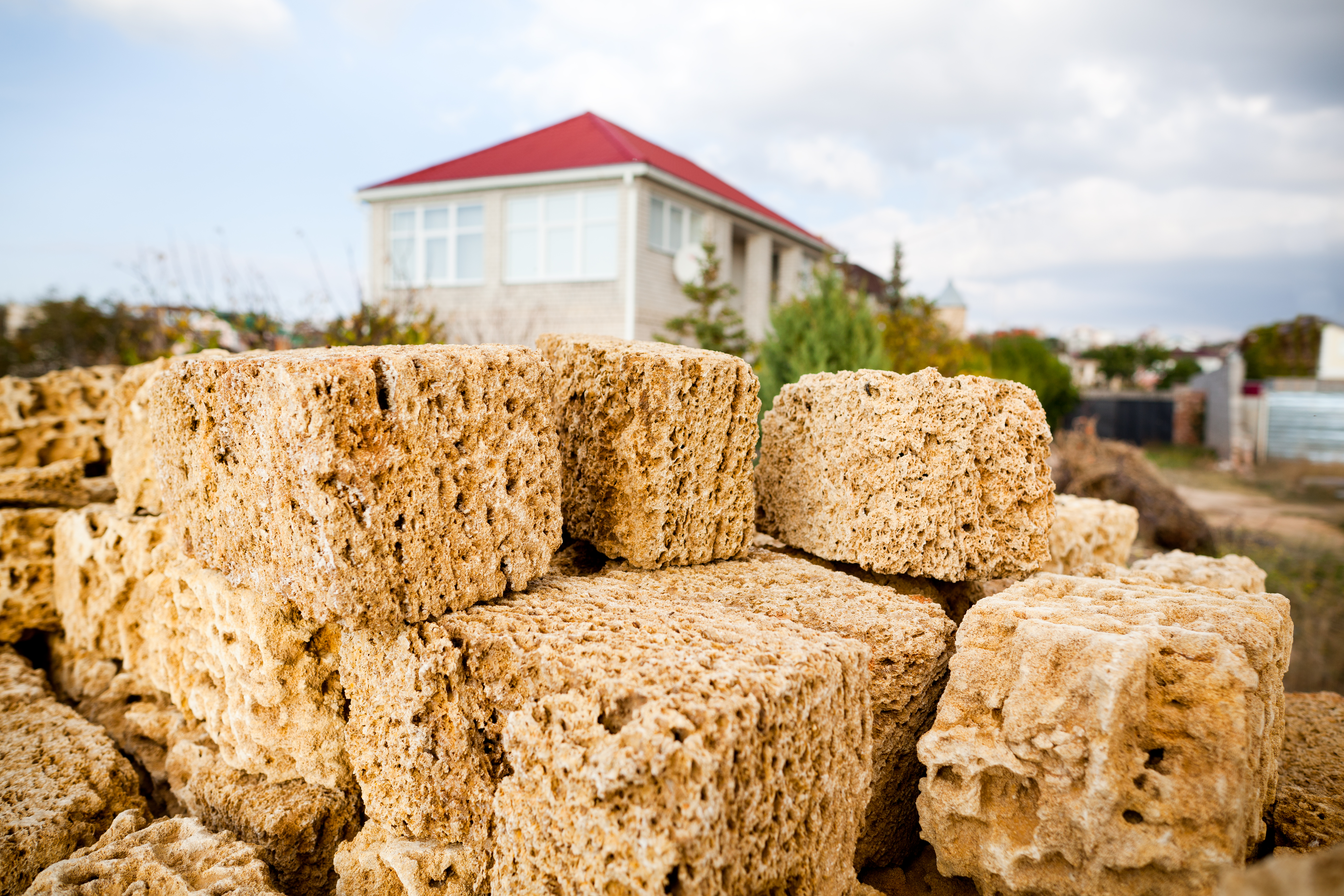 materiais de construção feitos com cânhamo